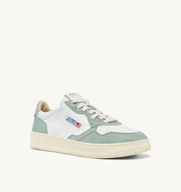 Autry Sneakers Medalist 01 Low Leather Goat Military GH05
