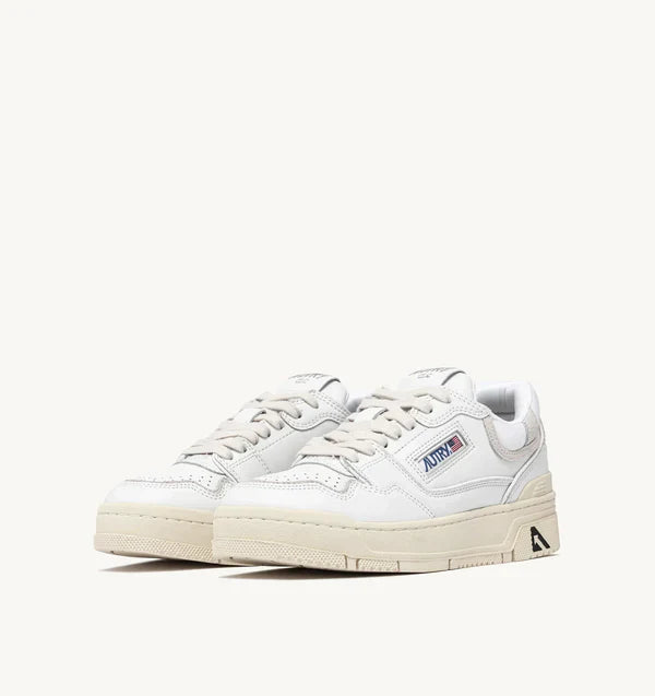 BASKET CLC EN CUIR BLANC