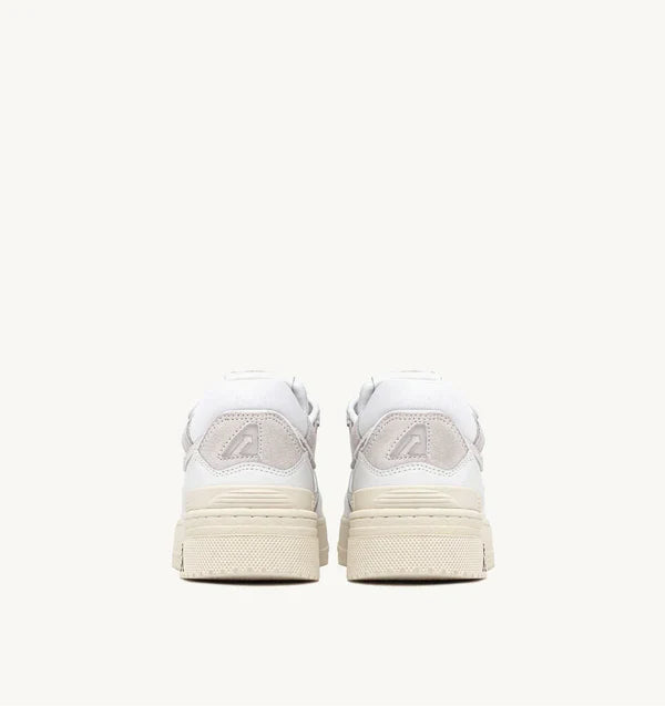 BASKET CLC EN CUIR BLANC