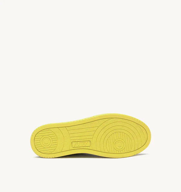 Autry Sneakers Medalist 01 Low Leather Lime WB27