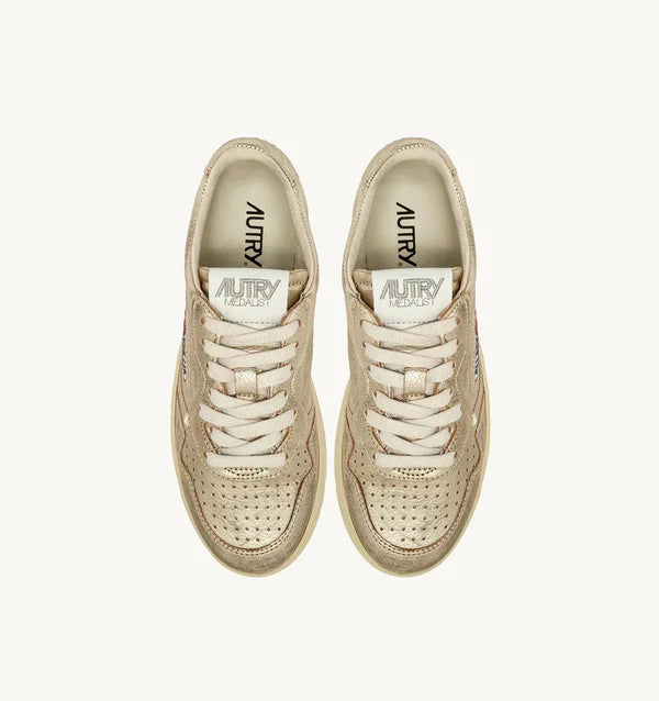 Autry Sneakers Medalist 01 Low Leather Platine BM02