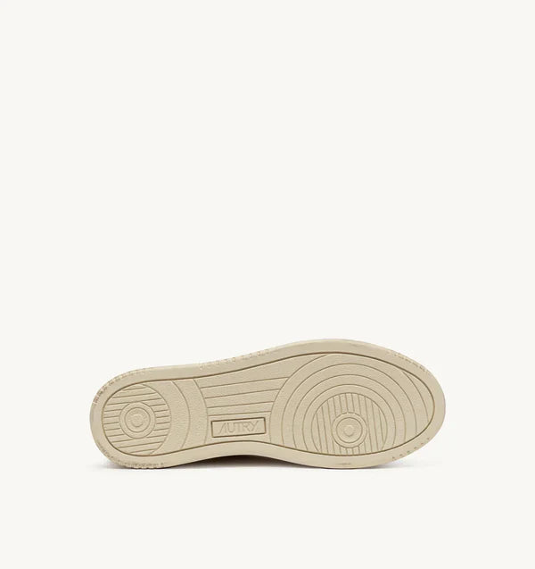 BASKETS MEDALIST LOW SUPER VINTAGE EN CUIR IVOIRE
