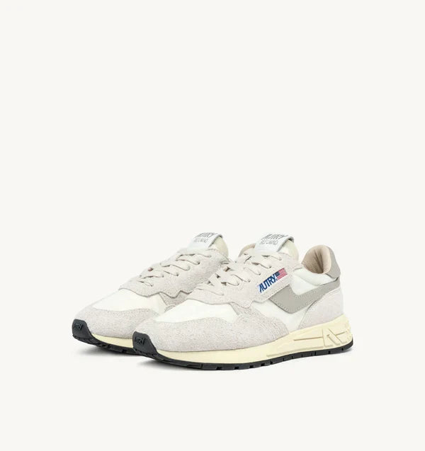BASKET REELWIND LOWEIN NYLON ET DAIM BLANC