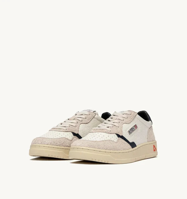 Autry Sneakers Medalist 01 Low Leather Sand HE02