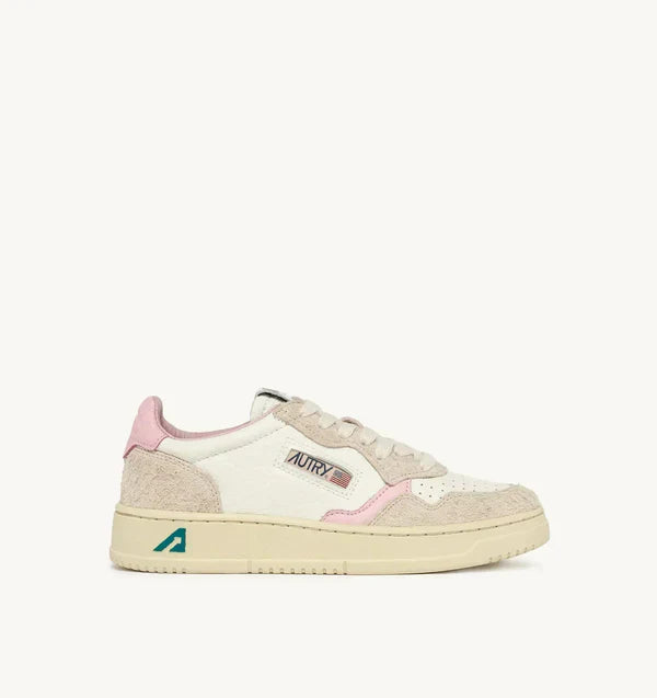 Autry Sneakers Medalist 01 Low Leather Sand HE03