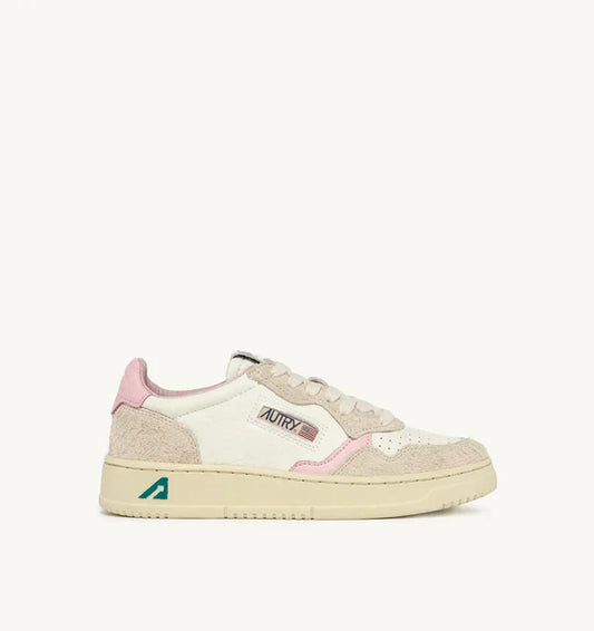 Autry Sneakers Medalist 01 Low Leather Sand HE03