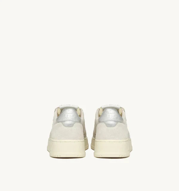 Autry Sneakers Medalist 01 Low Mix Suede Cream XS13