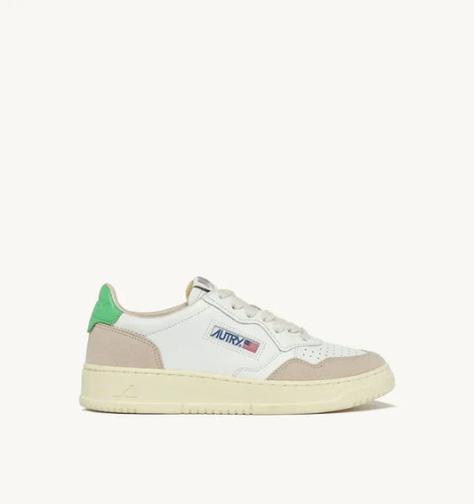 Autry Sneakers Medalist 01 Low Leather suede Green LS65