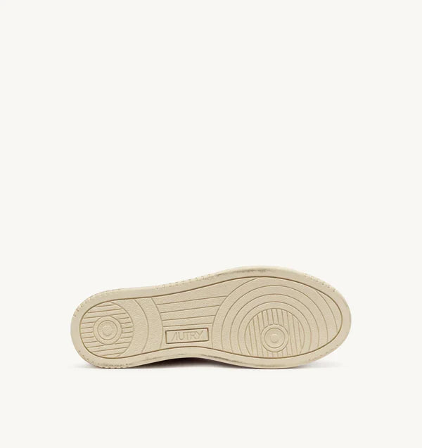 BASKETS MEDALIST LOW SUPER VINTAGE EN CUIR ROSE