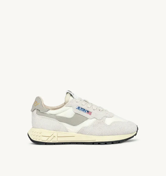 BASKET REELWIND LOWEIN NYLON ET DAIM BLANC