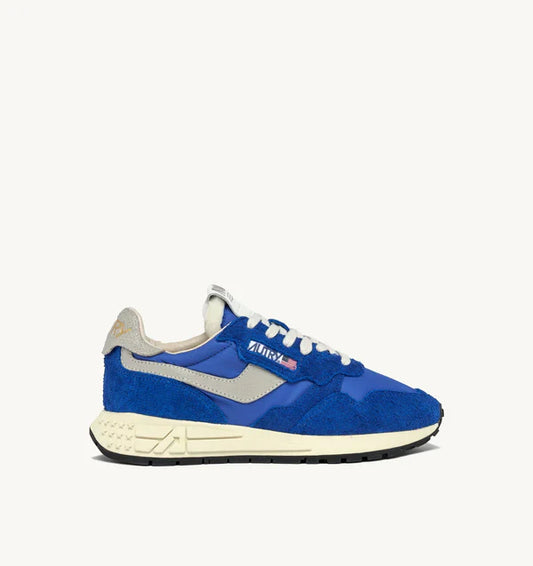 BASKET REELWIND LOWEIN NYLON ET DAIM BLEU ELECTRIQUE