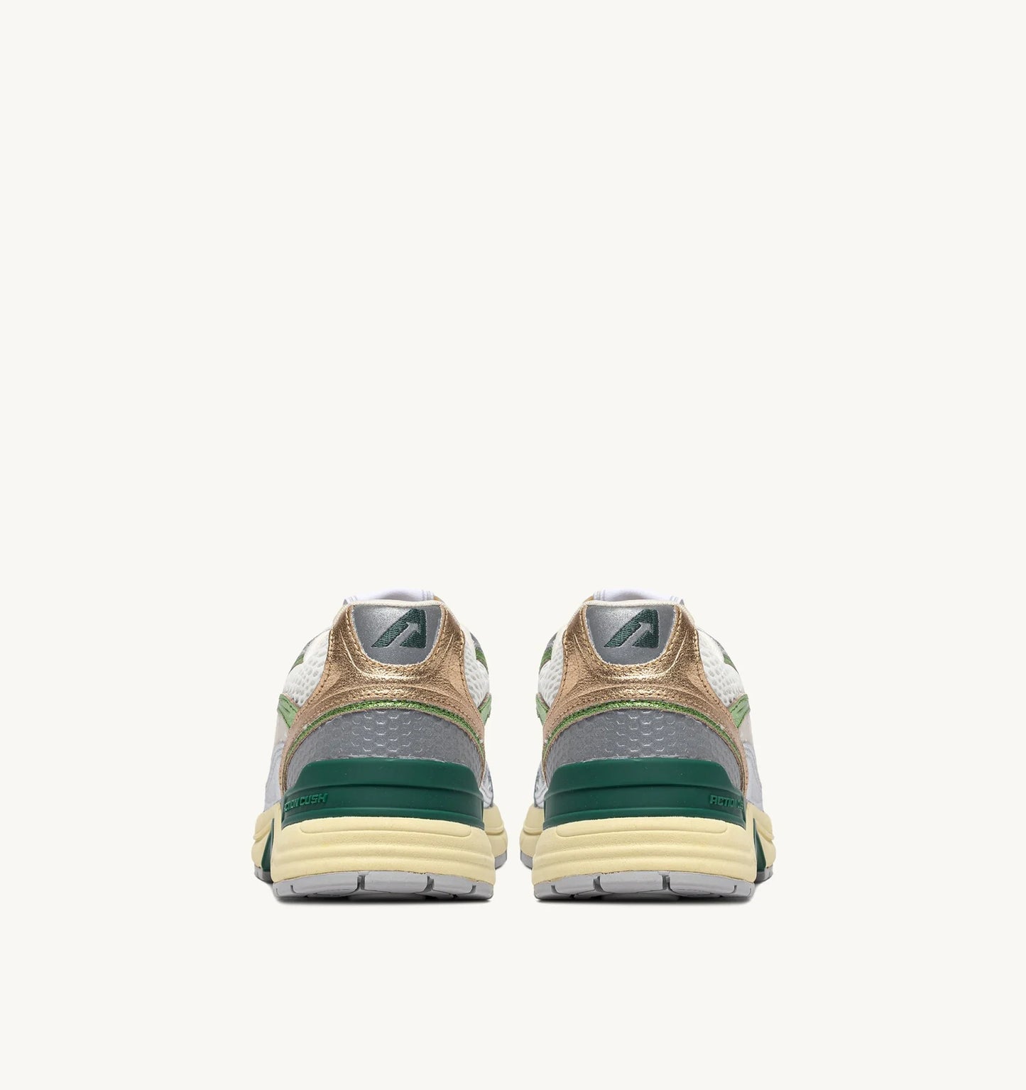 BASKETS HYPERWAY IN MESH E SUEDE MALACHITE E ARGENTO