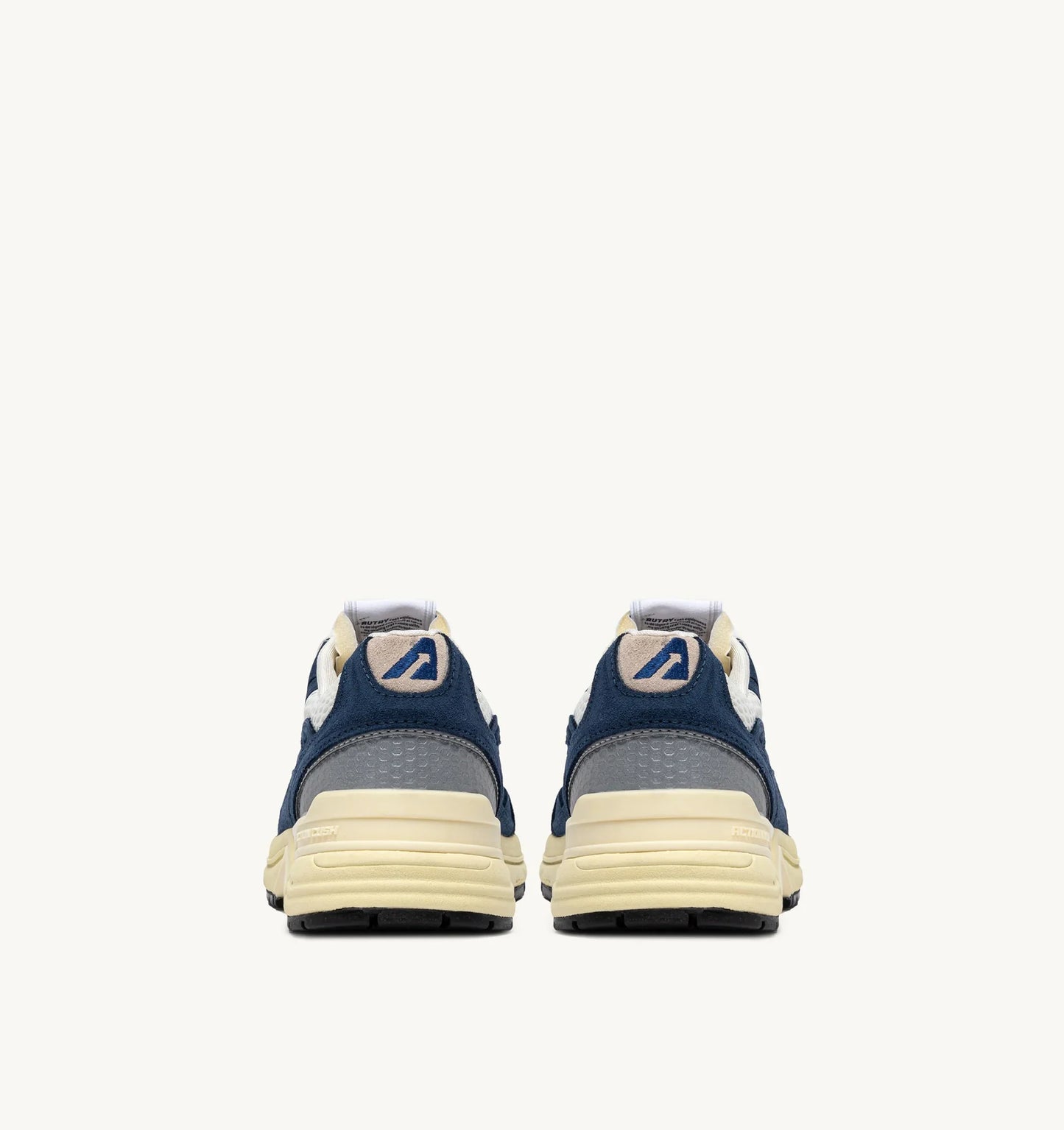 BASKETS HYPERWAY EN MESH ET DAIM ENSIGN ET ARGENT