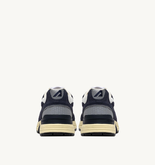 BASKETS HYPERWAY EN MESH ET EN DAIM SPACE ET ARGENT