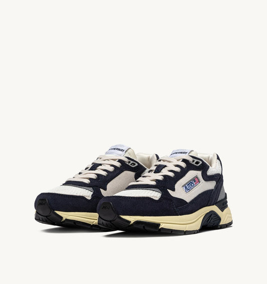 BASKETS HYPERWAY EN MESH ET EN DAIM SPACE ET ARGENT